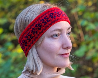 Vintage Wool Knitted Headband