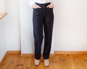 Vintage Blue Warm Wool Pants Size M