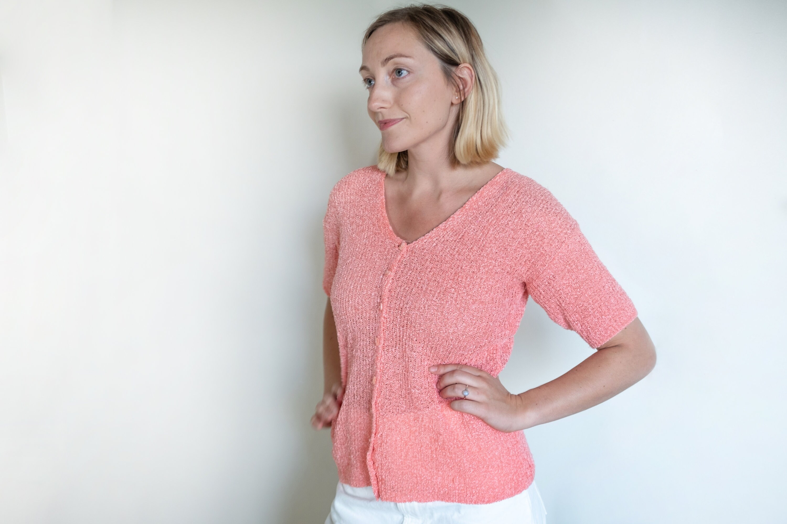 Ainangua Sleeveless Cropped Cardigan For Women Togo