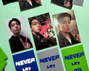 防弾少年団(BTS) - BTS  防弾少年団　JK  NEVER LET GO  リリース記念版トレカ BTS JUNGKOOK 'Never Let Go' Official Event Photo Card Set +