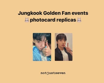 BTS JUNGKOOK GOLDEN Japan FC JPFC / Univrsal music Lucky