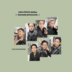 FESTA 2024 Army Zone Gift/benefit Selfie BTS Photocard Set - Etsy