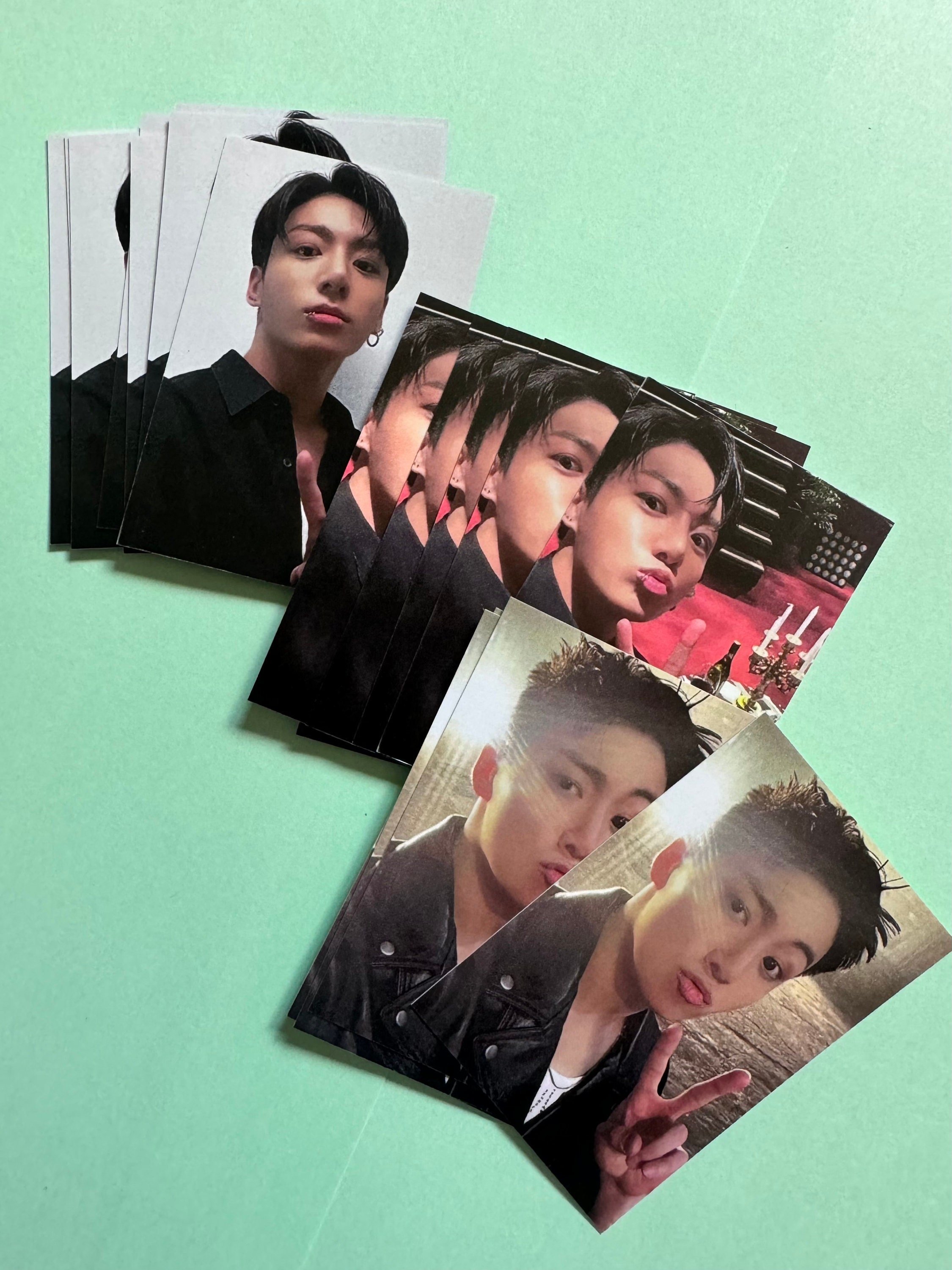 Jungkook/jk 'never Let Go' Wev Raffle Photocard Set - Etsy