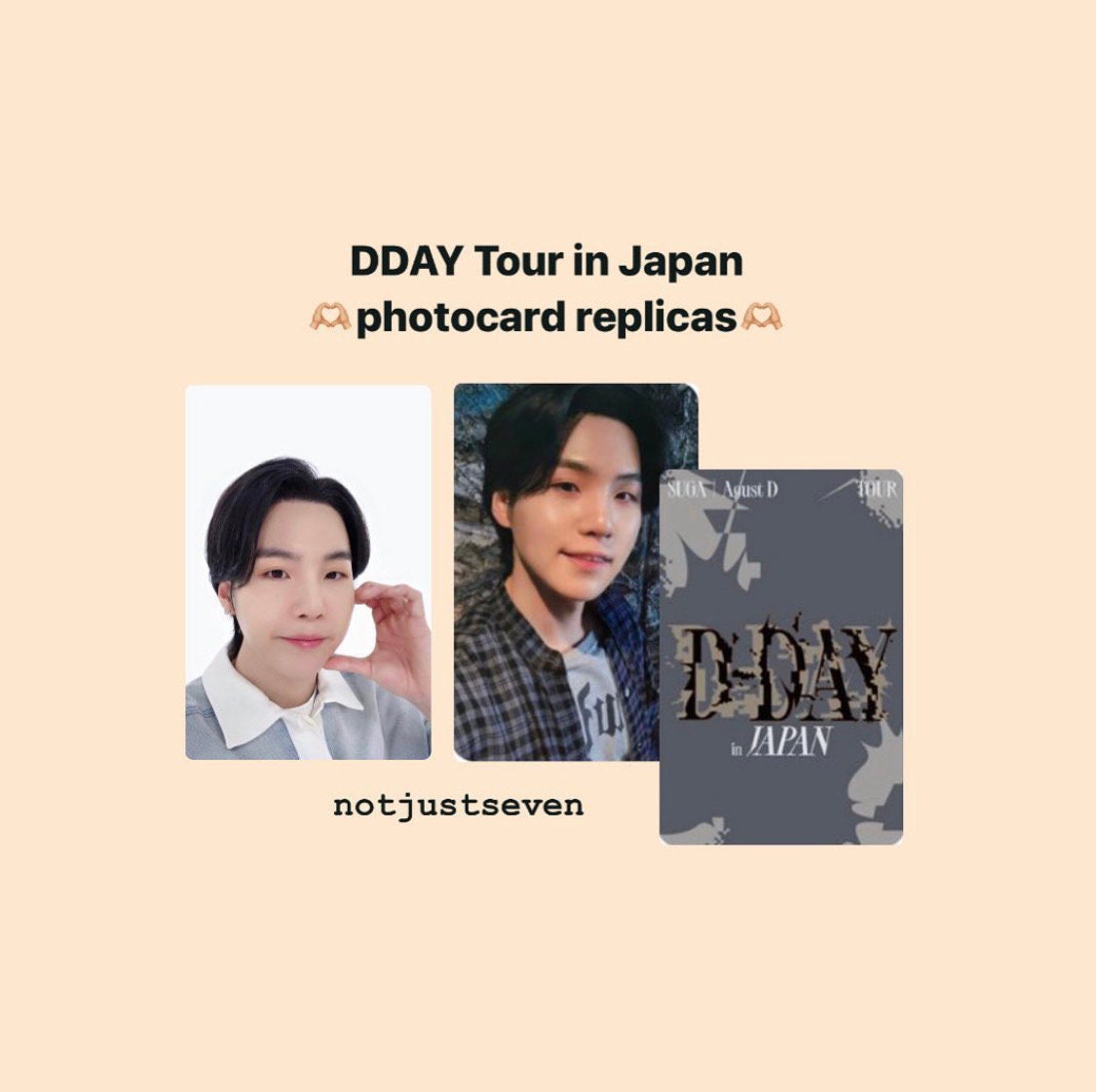 Agust D/suga D-DAY Tour in Japan/ Calendar Event & Movie Agust D/suga D-DAY Tour in Japan/ Calendar Event & Movie