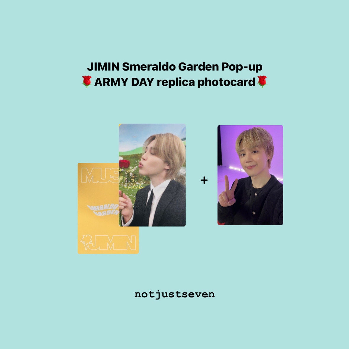 Muse Jimin Photocard - Etsy Muse Jimin Photocard - Etsy