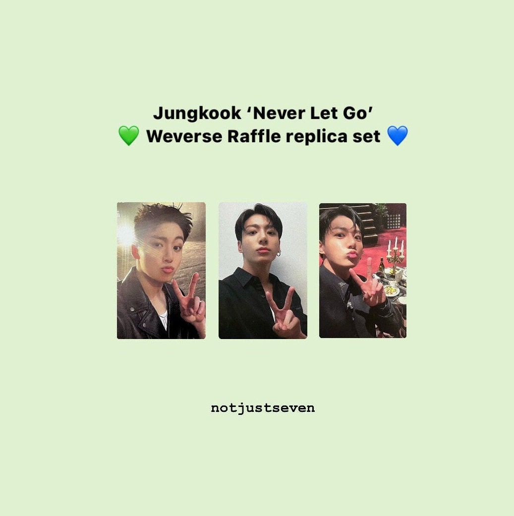 BTS ジョングク NEVER LET GO 特典 トレカ 防弾少年団 BTS NEVER LET GO ジョングク JUNGKOOKトレカ