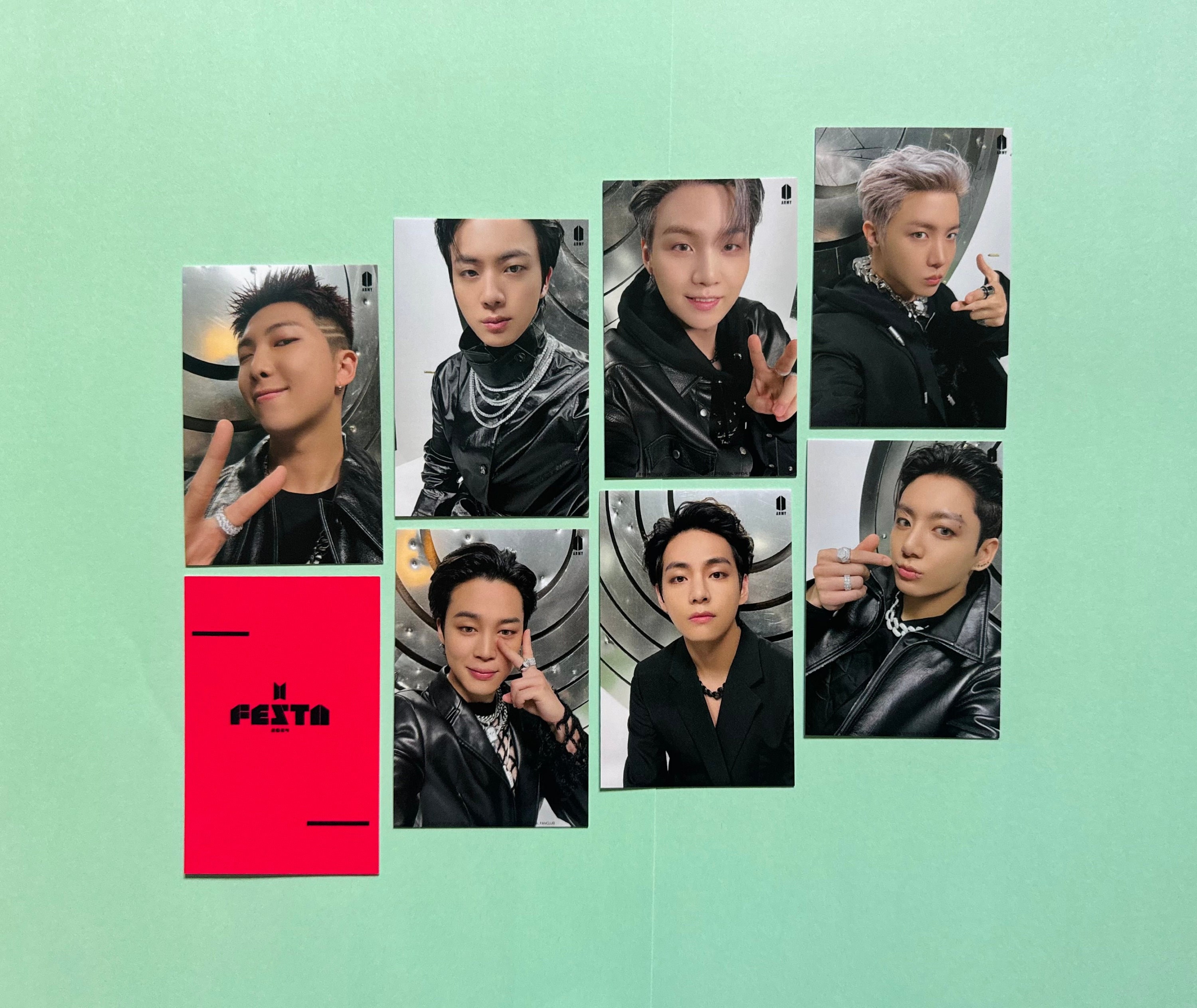 FESTA 2024 Army Zone Gift/benefit Selfie BTS Photocard Set
