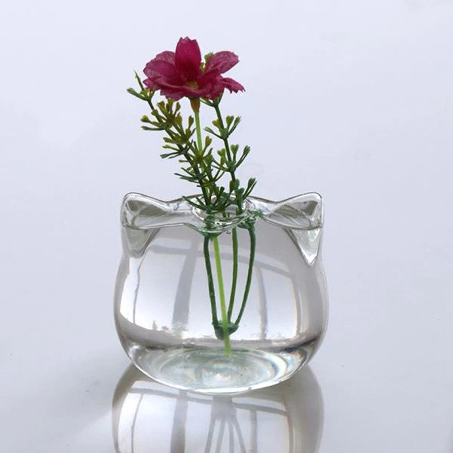 Mini Kitty Vase Cat Vase Cute 3 Etsy