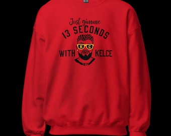 Travis Kelce 13 Seconds-sweater | Kansas City voetbalfan
