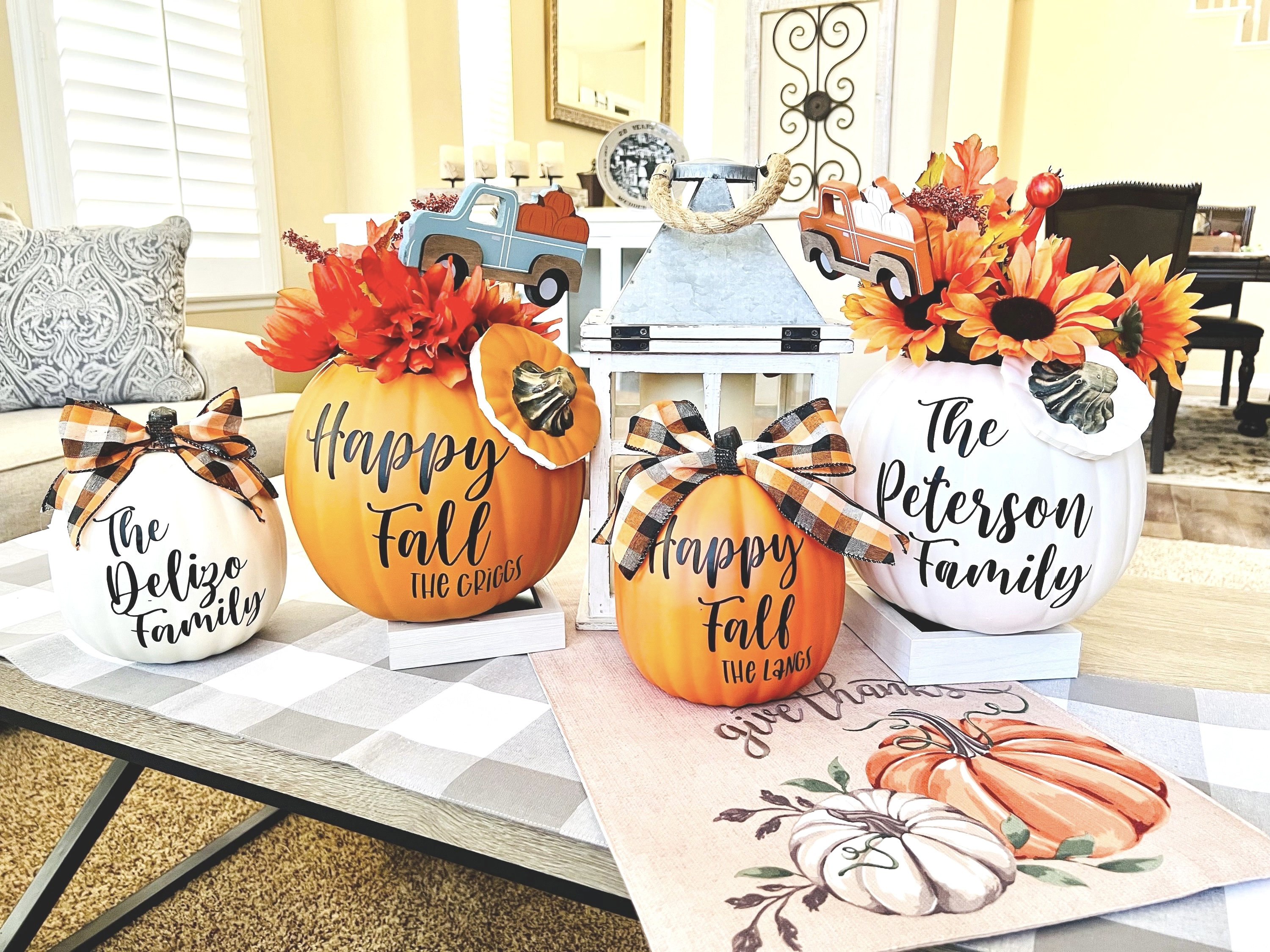 Mini Pumpkins Target YOFIT 12 Pcs Thanksgiving Table