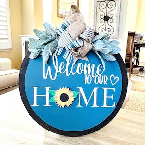 Interchangeable Sign For Front Door, Seasonal Door Hanger, Front Door Decor, Farmhouse Wreath, Everyday Door Sign