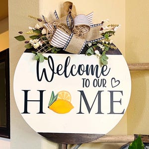 Interchangeable Sign For Front Door, Seasonal Door Hanger, Front Door Decor, Farmhouse Wreath, Everyday Door Sign