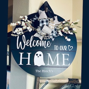 Interchangeable Sign For Front Door, Seasonal Door Hanger, Front Door Decor, Farmhouse Wreath, Everyday Door Sign