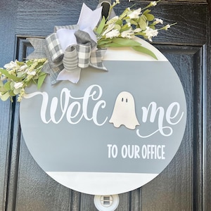 Interchangeable Sign For Front Door, Seasonal Door Hanger, Front Door Interchangeable Sign, Farmhouse Wreath, Everyday Door Sign