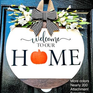 Interchangeable Sign For Front Door, Seasonal Door Hanger, Front Door Decor, Farmhouse Wreath, Everyday Door Sign