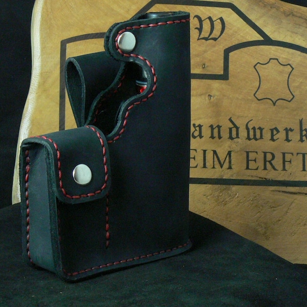 Gürteltasche Leder, E-Zigarette