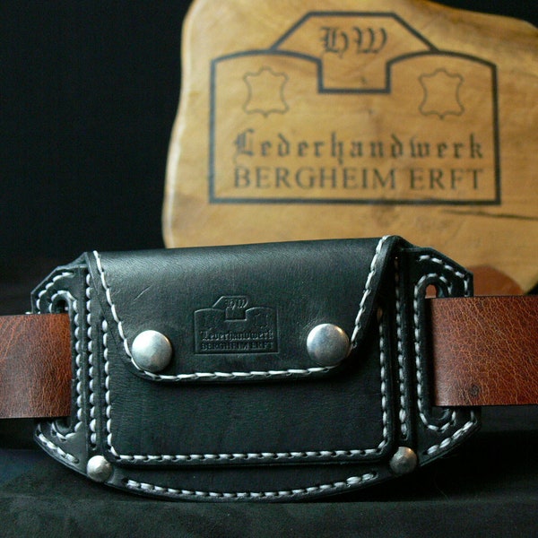 Portemonnaie, Geldbörse Leder, Gürteltasche