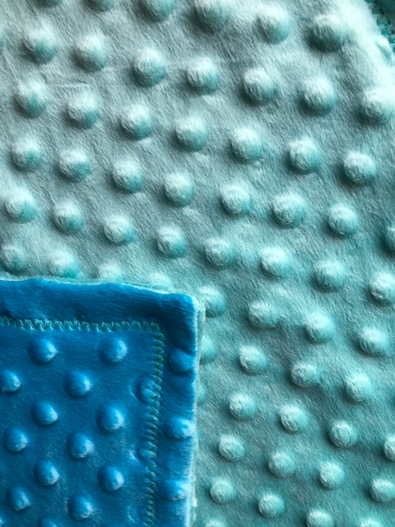 Minky Blanket Baby / Toddler / Teen Double Sided Bumpy Minky Etsy UK