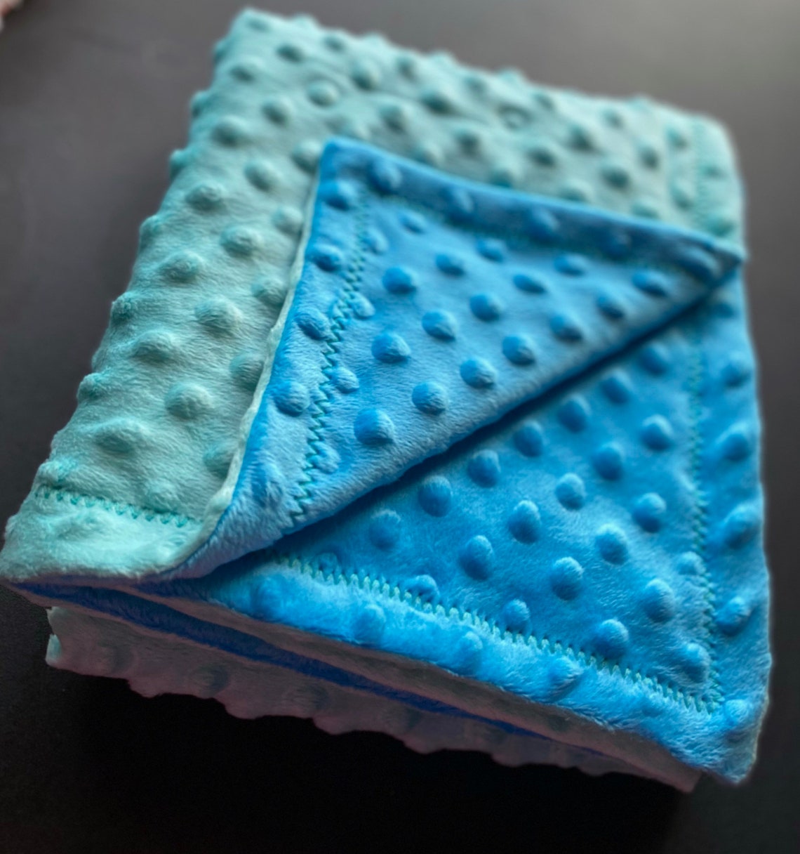 Minky Blanket Baby / Toddler / Teen Double Sided Bumpy Minky Etsy