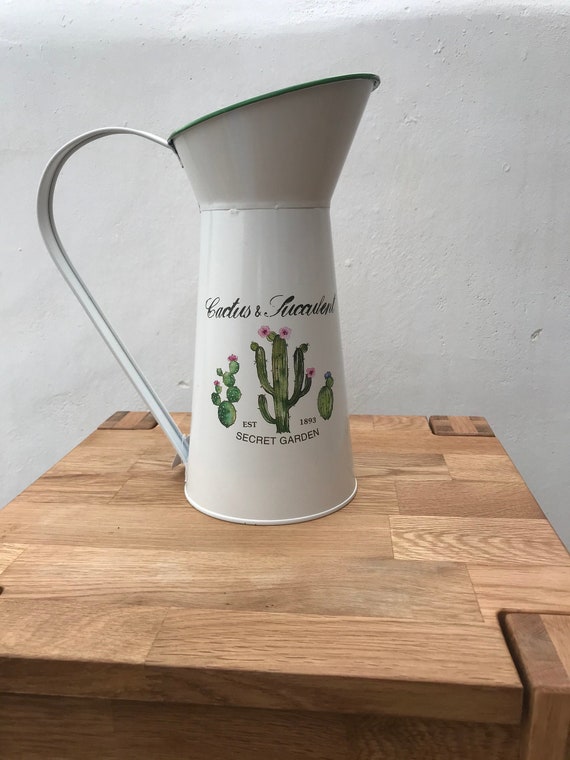 Gießkanne Kaktus und saftig Design Haus Erwärmung Geschenk Etsy