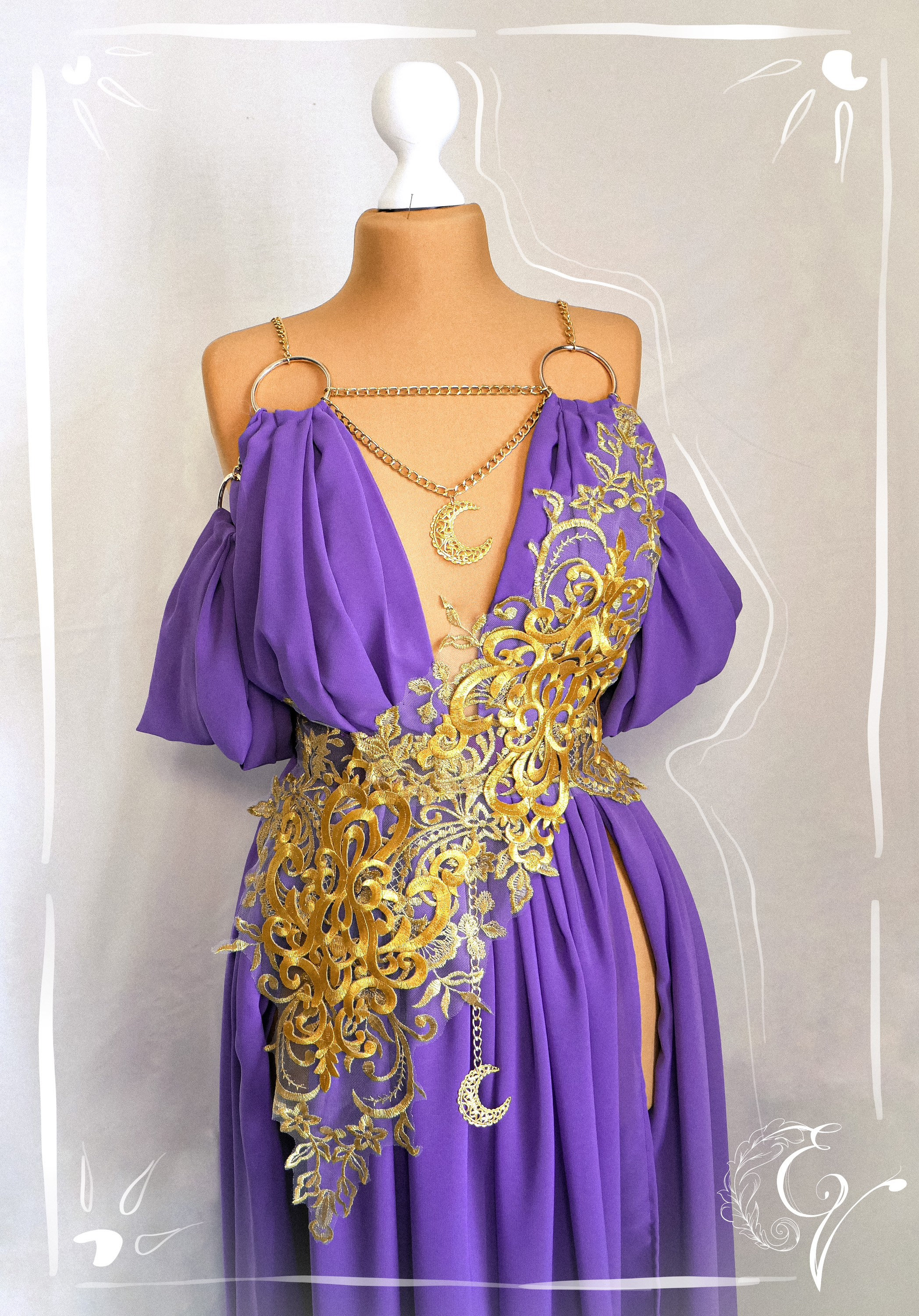 Dusty Pink Greek Goddess Dress • Grecian Dress • Boho Bridesmaid Dress