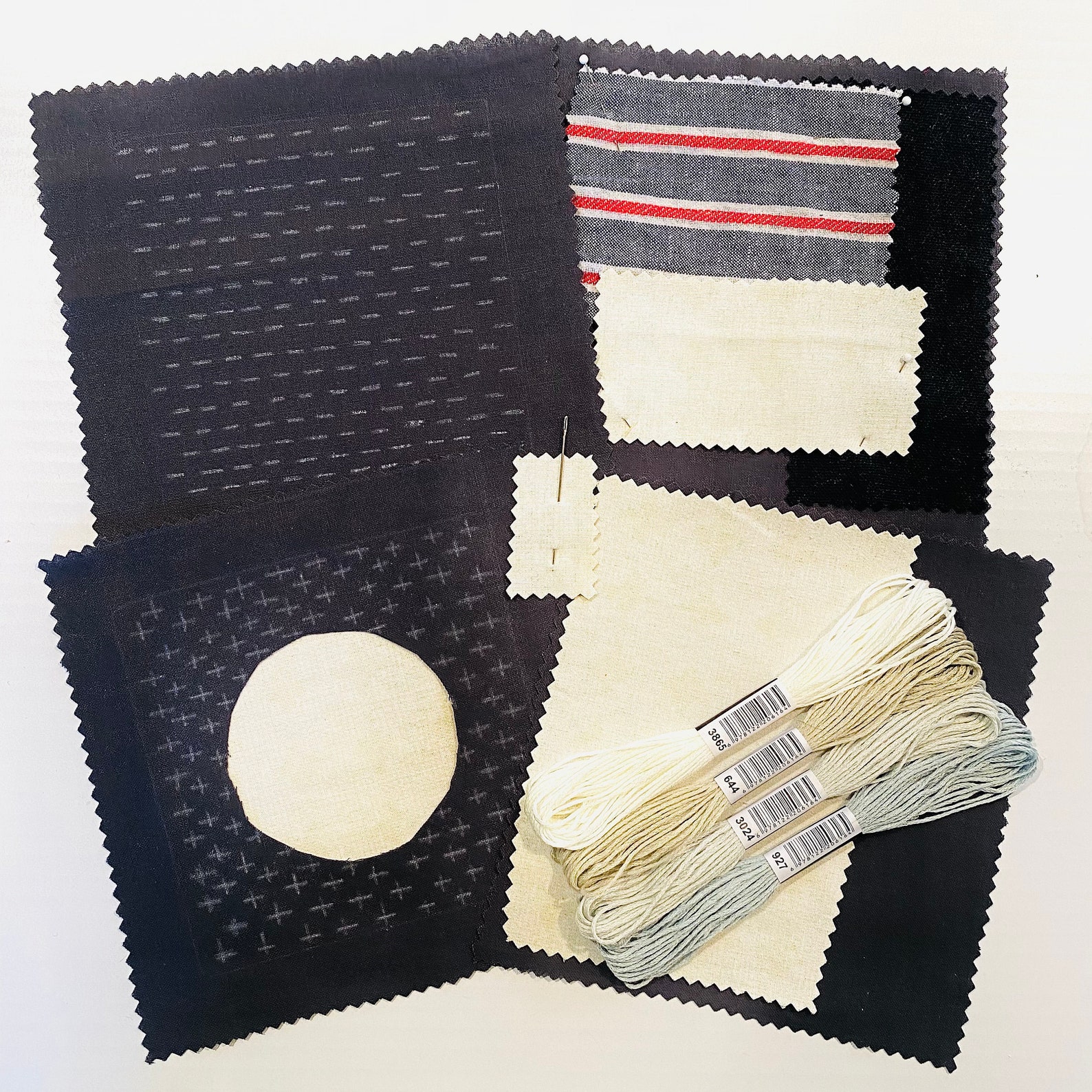 Subscription Mending Kit Sashiko Boro Darning Hand Etsy