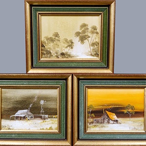 Barbara O&#39;Donell - Pintora australiana - 3 óleos