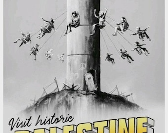 Banksy - Plakat Palestyny