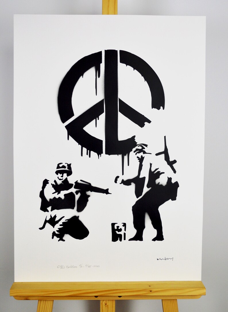 Banksy, after Stencil / Spray image 1