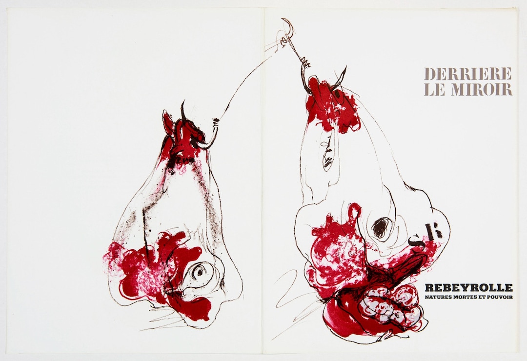 本 Derrière le Miroir Rebeyrolle