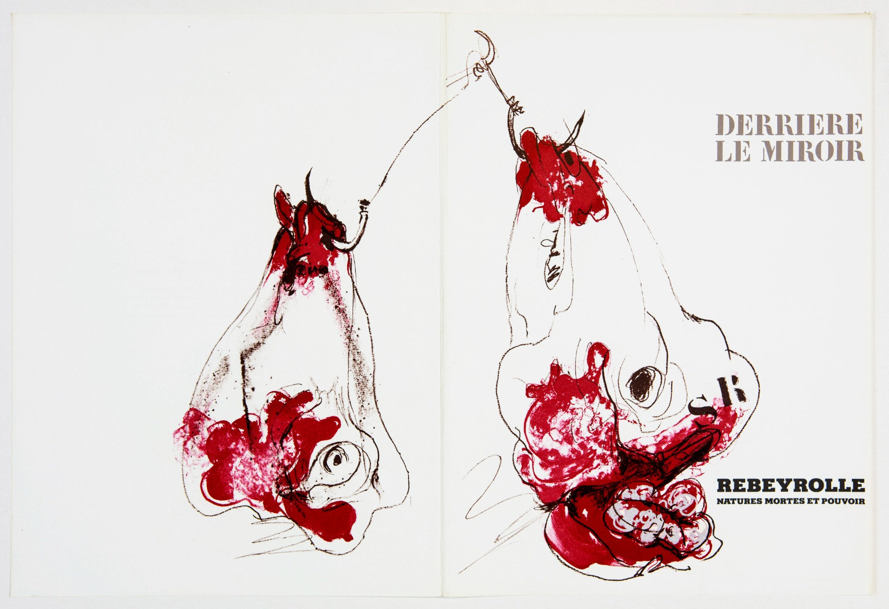 本 Derrière le Miroir Rebeyrolle