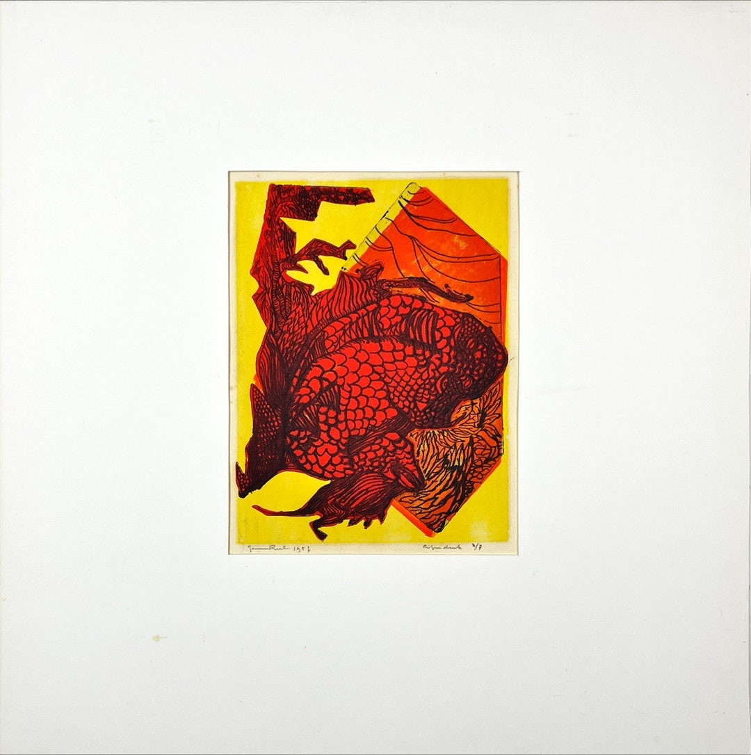 Jan Van Riel - Etching - Hand Signed - Etsy