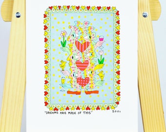 1990 James Rizzi “i'd Rather Be in Philly” Signed and Numbered - Etsy