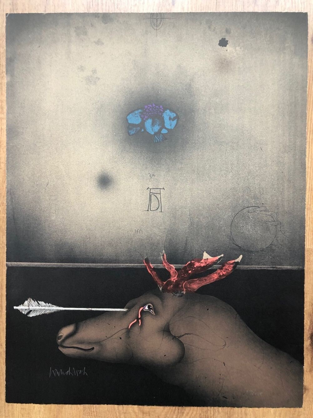 Wunderlich, Paul - Lithograph. - Etsy