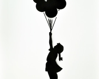 Banksy, after - Stencil / Spray.