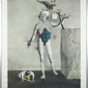 Wunderlich, Paul - Litografia - Assinado à mão