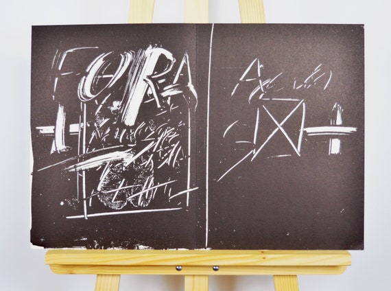 タピエス、アントニ - オリジナルリトグラフ - Etsy 日本