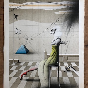 Wunderlich, Paul - Litografia.