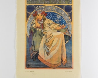 Mucha, Alphonse - Lithograph - Handnumbered