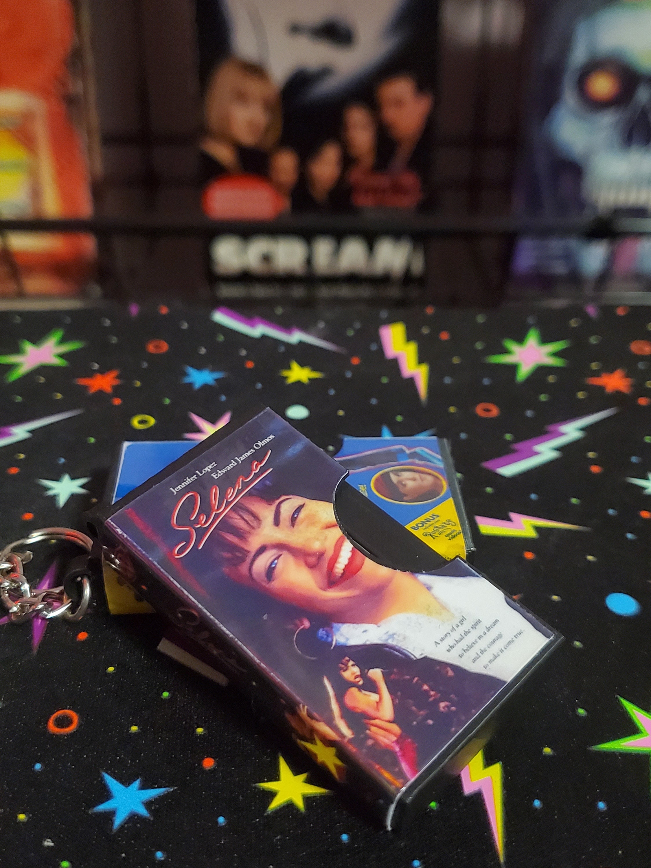 Mini VHS Keychain With Removable Tape Etsy