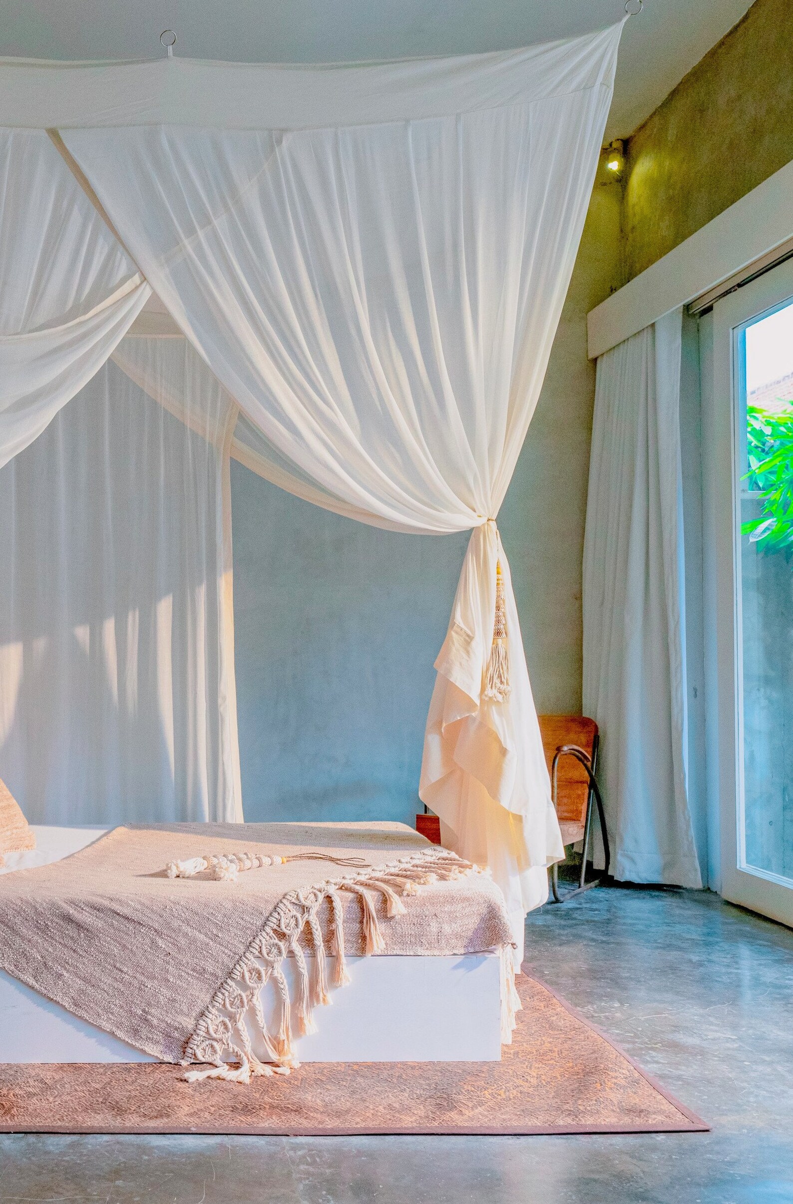 Bed Canopy Queen Size Bed by Bambulah® Organic Cotton Etsy