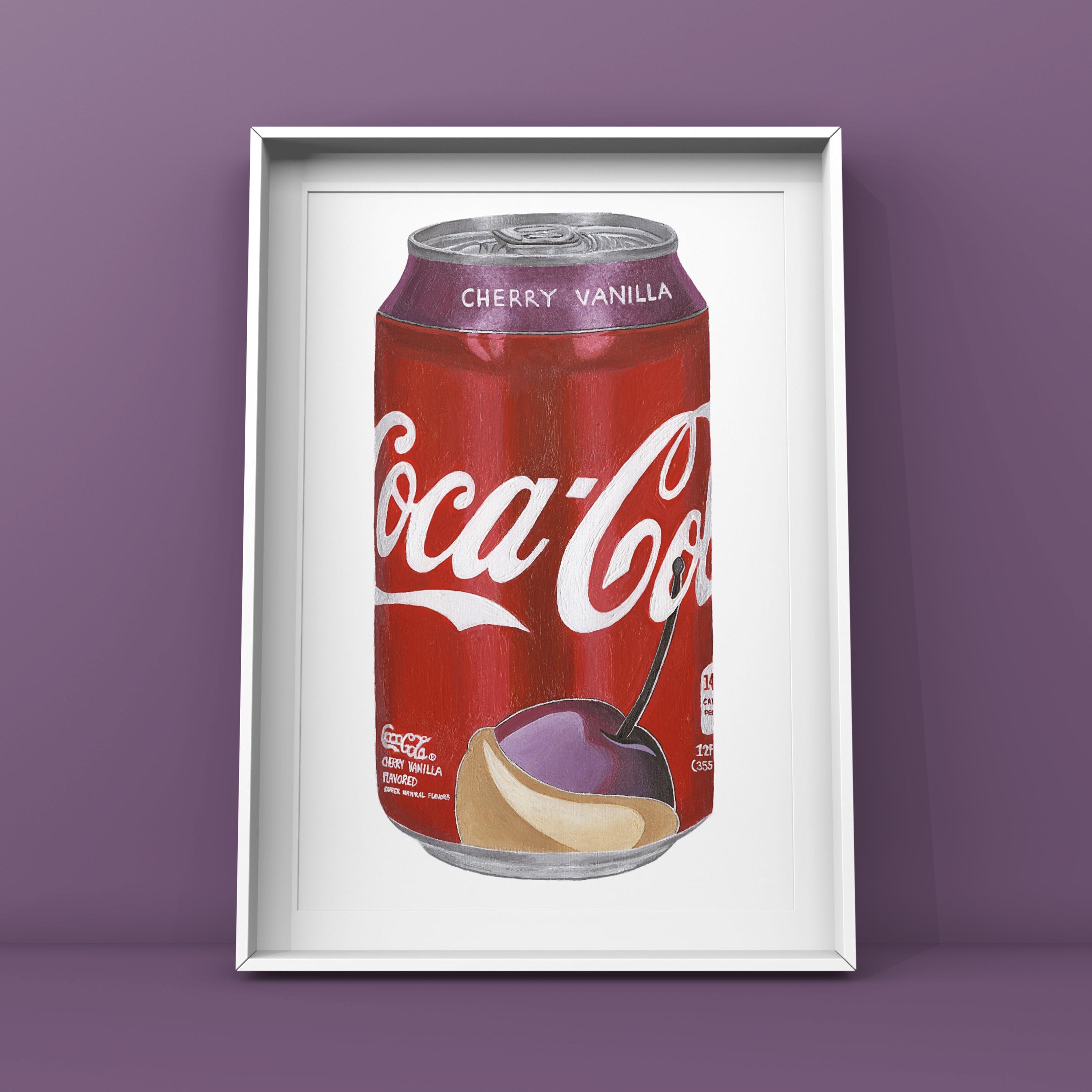 Cherry Vanilla Coke Limited Edition Giclée Fine Art Print - Etsy