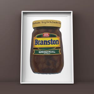 Branston Pickle Limited Edition Giclée Fine Art Print