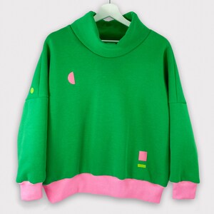 Cotton Sweatshirt women, Funny women&#39;s pullover, Cute Sweatshirt. Colorful sweatshirt gif for mother, sister, daughter, wife, Everyday wear