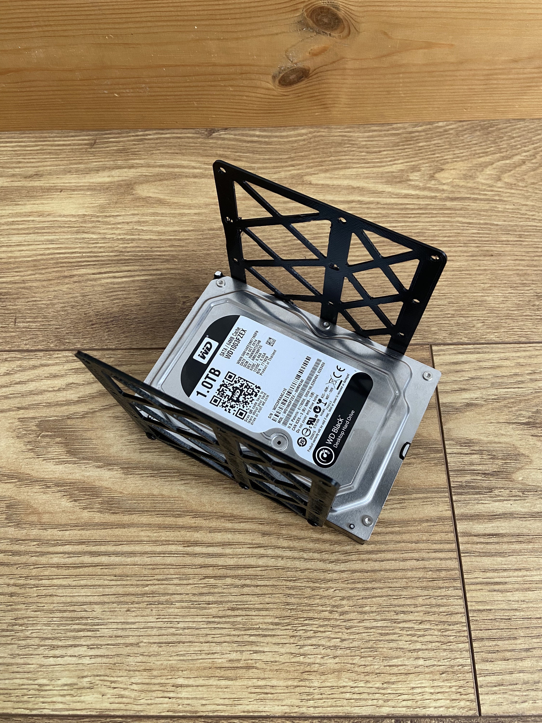 3.5 HDD Hard Drive Rack / Holder, Stand, Enclosure | Holds 4 Drives ...