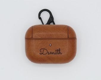Personalised leather Airpod Pro case | Gift
