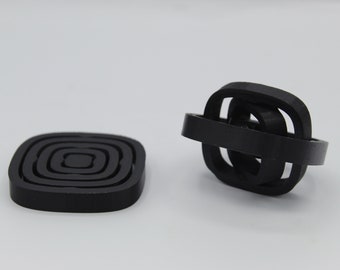 Rounded Square Fidget Rings | Fidget Toy
