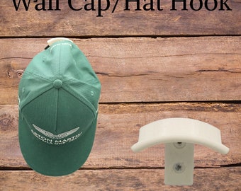 2x Cap Wall Hook/Mount
