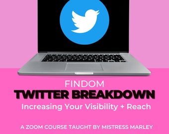 Findom Twitter Breakdown ZOOM Workshop