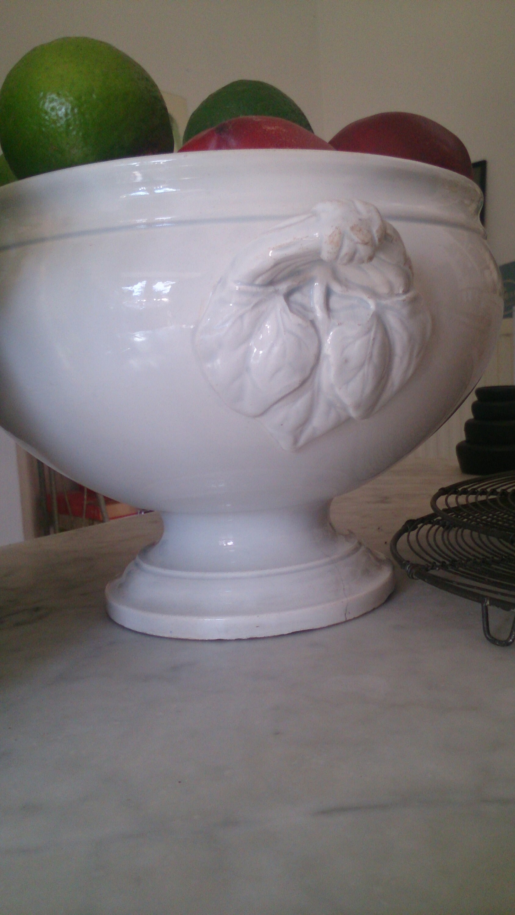 Bas de Soupière, Marque Geoffroy et Cie, Gien